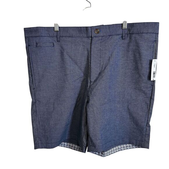 Tailorbyrd Other - Tailorbyrd Collection Men's‎ Navy Tailored Fit Dress Shorts with Pattern size 40